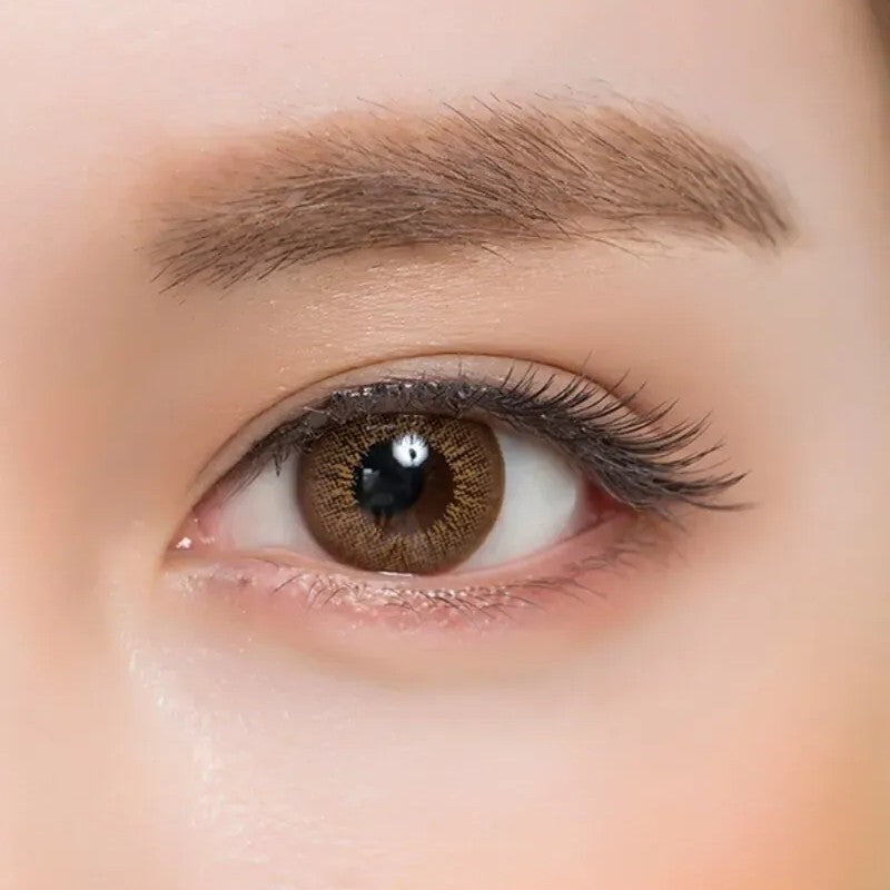 Olens 1 Month Colored Contact Lens Winky 3Con Brown -5.00