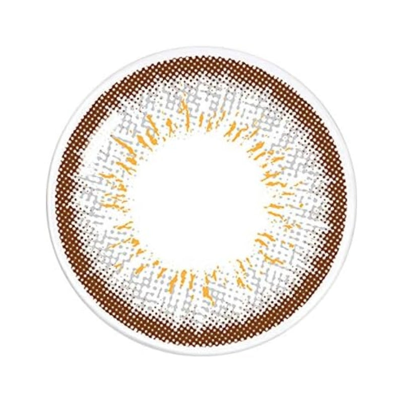 Olens 1- Month Colored Contact Lens Winky 3Con Warm Gray -3.50