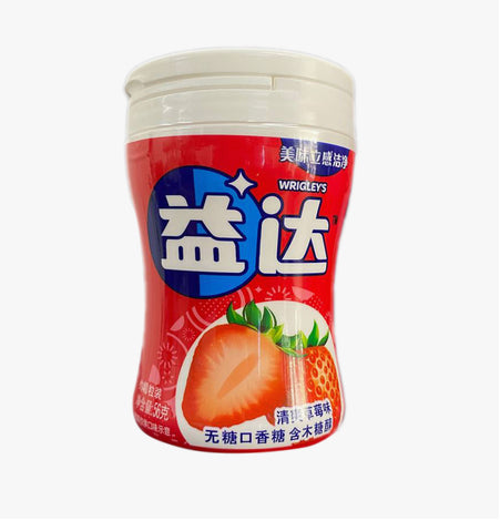 益达-草莓味无糖口香糖-56g