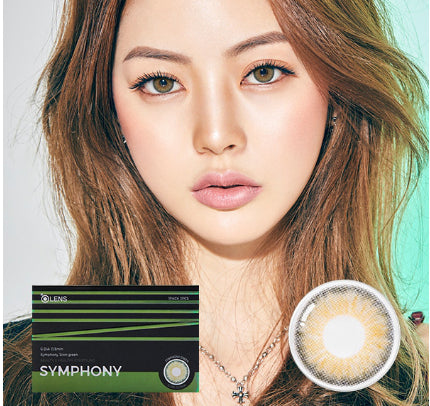Olens-月抛-Symphony-3Con-Green-3.25-2片