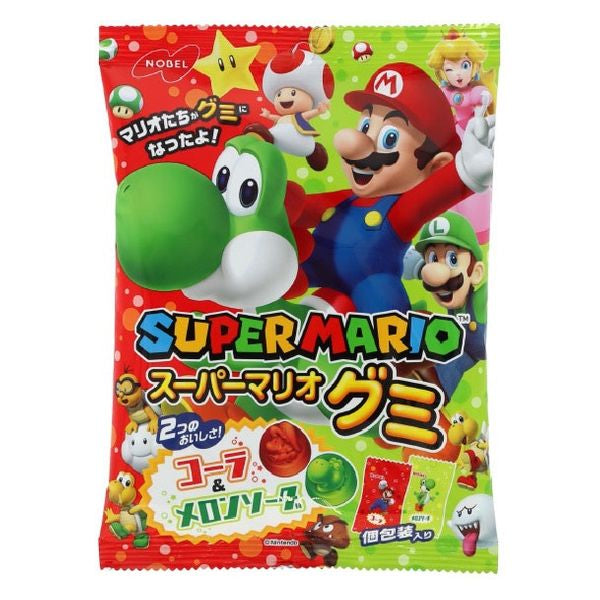 超级马里奥-软糖-可乐&哈密瓜苏打水口味-85g