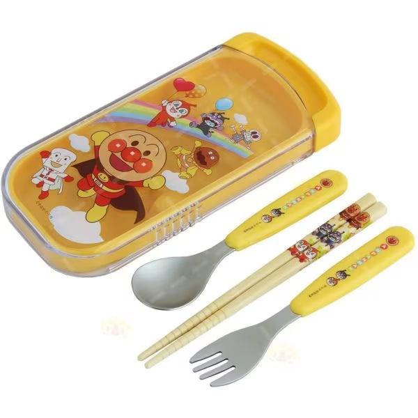 面包超人餐具盒-黄色