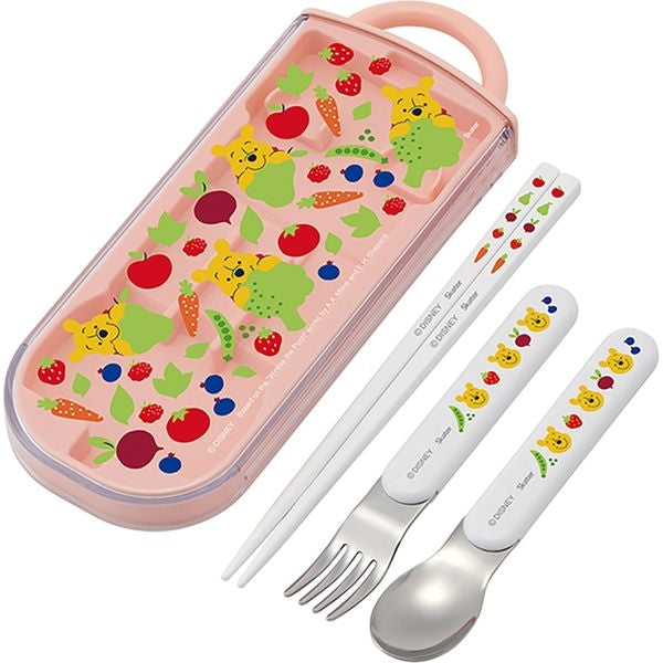 SKATER-抗菌洗碗机餐具套装-维尼熊