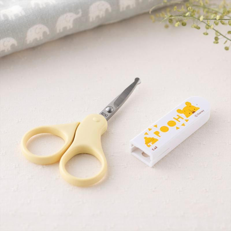 kai-贝印-指甲钳/指甲刀-黄色维尼熊款