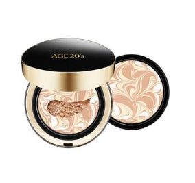 age20s-爱敬-四色拉花气垫素颜遮瑕黑盒#13-亮白色