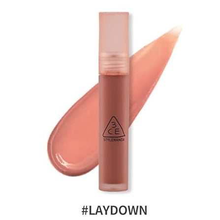 3CE-水光雾面唇釉-乌龙奶茶