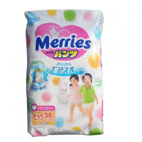 【团购】Merries-花王拉拉裤-XL-38枚