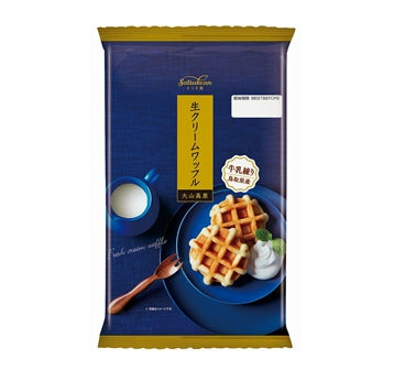 satsukian-鲜牛乳华夫饼-6个