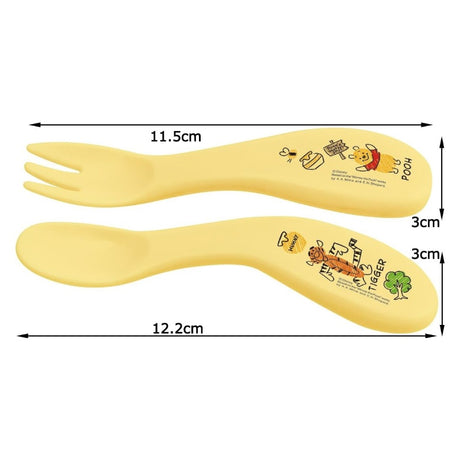 Skater Spoon & Fork Set Winnie the Pooh