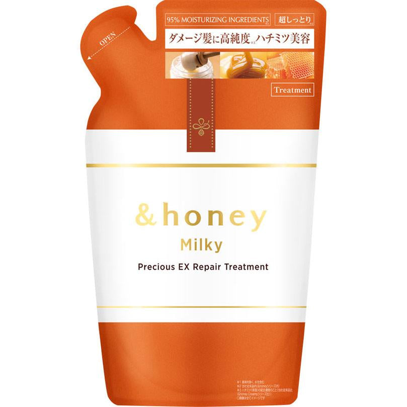 &Honey-安蒂花子-EX牛奶修复护发素2.0补充装-385ml