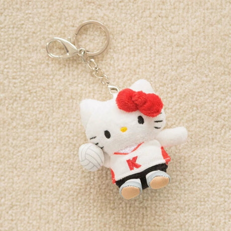 Sanrio X Me% Keychain  Hello Kitty Volleyball