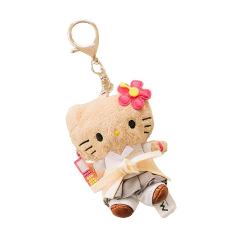 Sanrio X Me% Plush Keychain Hello Kitty Pleated Pkirt Phone