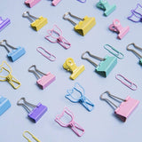 Miss Book Candy Colored Mixed Clips Yellow