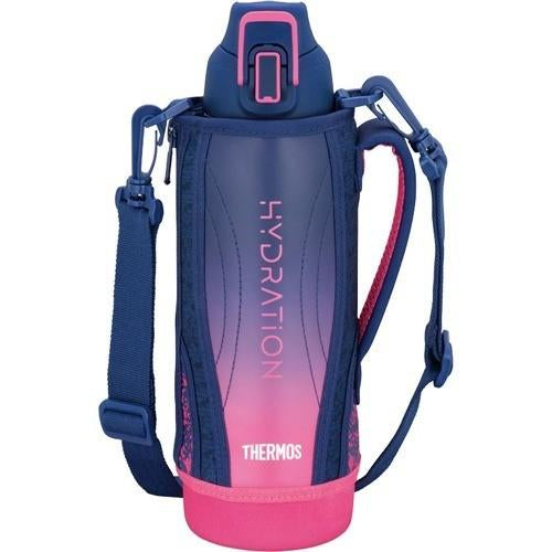 Thermos-膳魔师-蓝粉渐变运动保冷壶-1L