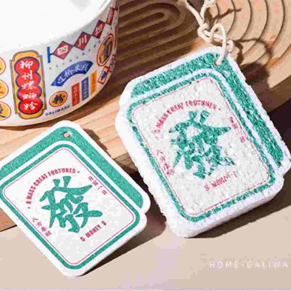 MaJiang Pulp Cotton Dish Sponge 1pcs