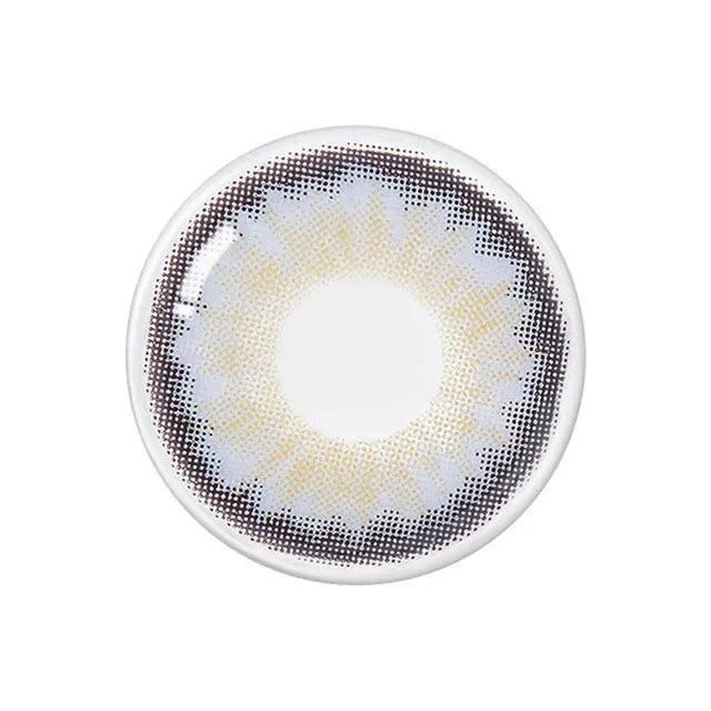 Olens 1 Month Colored Contact Lens Vampire Silver ±000 1pcs