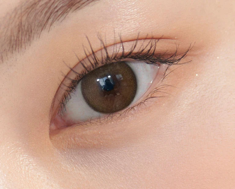 Olens 6 Months Colored Contact Lens Winsome Brown -1.00 1pcs