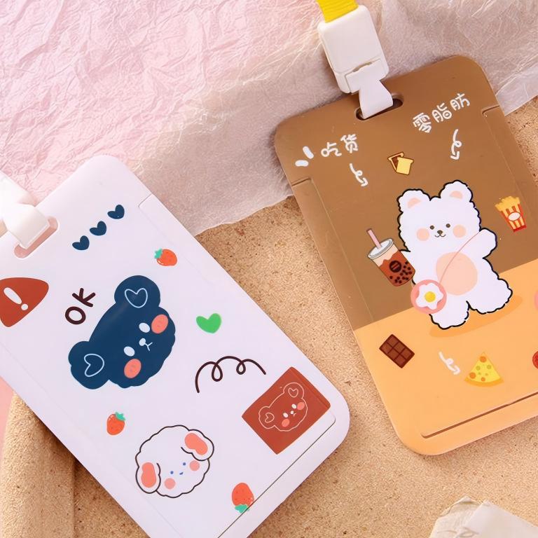 ID Card Case Random Color 1pcs