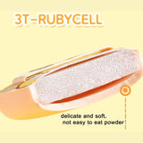 Lishu Puppy Rich Flower Marshmallow Puff Set 2pcs