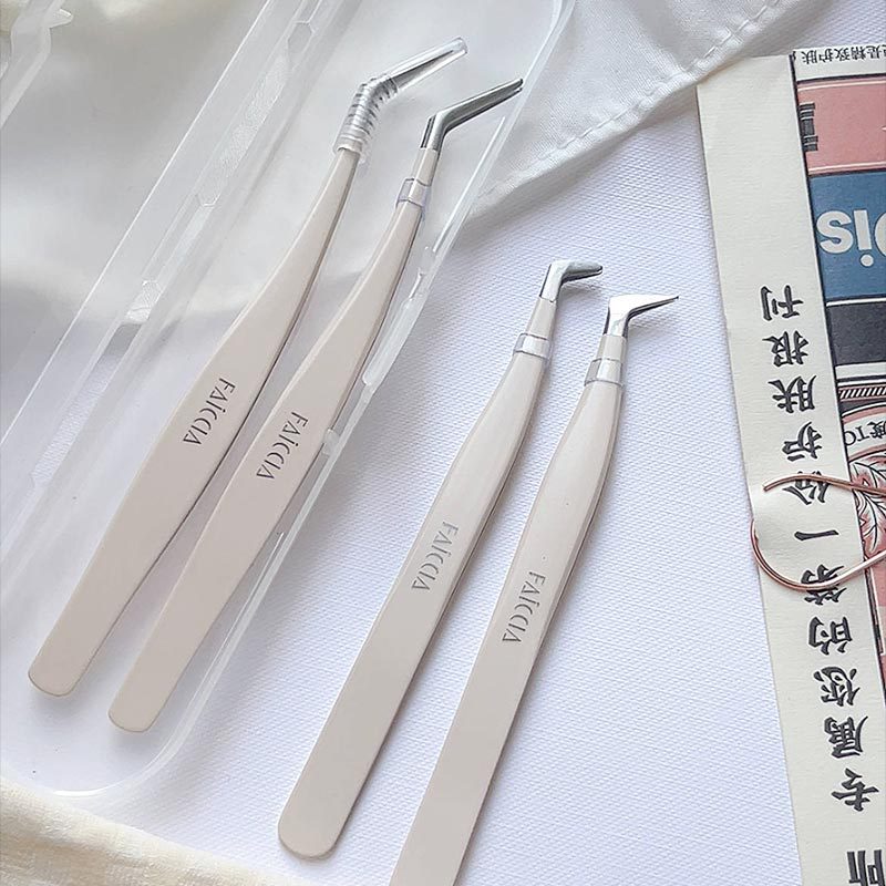 Faiccia霏汐假睫毛镊子鹰嘴夹FC046-001