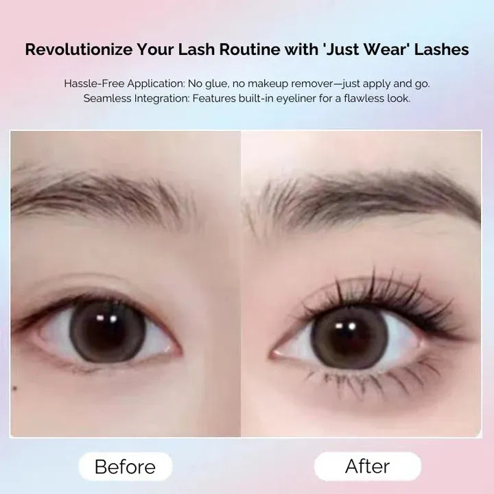 Meng Jie Shang Pin Glue Free Eyelash Pure Sexy Cat