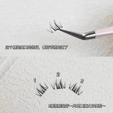 Meng Jie Shang Pin 3-Step False Lower Eyelashes