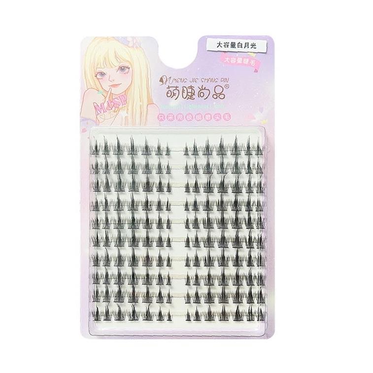 Meng Jie Shang Pin False Eyelashes White Moonlight  10 Rows