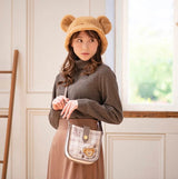 Disney迪士尼达菲斜挎包