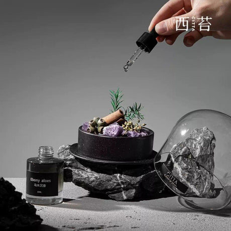 Citta西苔旷野秘境香薰礼盒高级感扩香石茶晶石梵音藏心