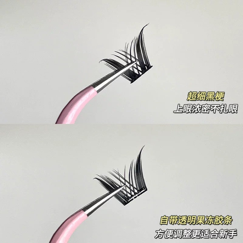 MJSP萌睫尚品免胶自粘假睫毛黑金萝莉