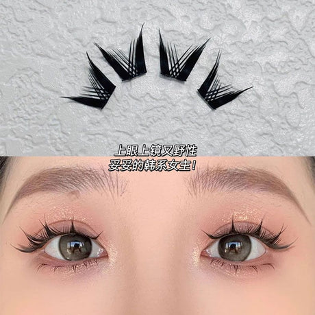 Meng Jie Shang Pin Glue Free False Eyelashes Gothic Lolita