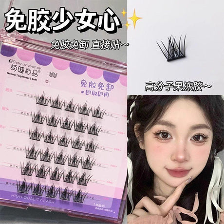 Meng Jie Shang Pin Glue Free False Eyelash Girls' Heart