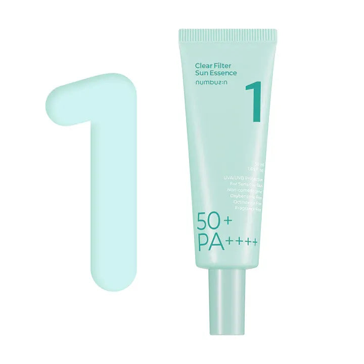 Numbuzin No. 1 Clear Filter Sun Essence SPF50+ PA++++ 50ml