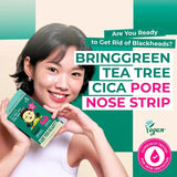 Bring Green Squid Game Tea Tree Cica Pore Nose Pack 5pcs