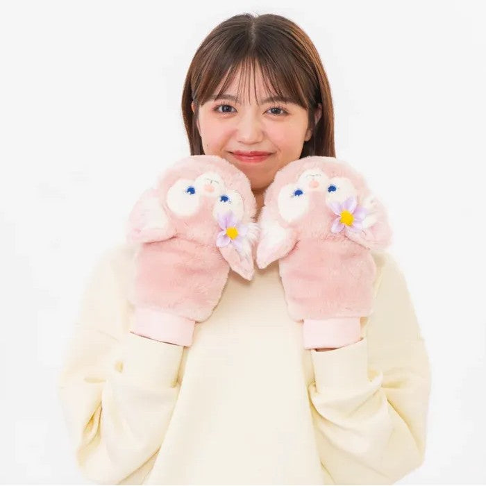 Disney迪士尼半指毛绒手套玲娜贝儿