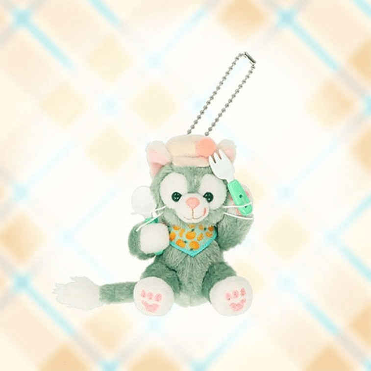 Tokyo Disney Wonderful Kitchen Series Plush Keychain Sitting Gelatoni