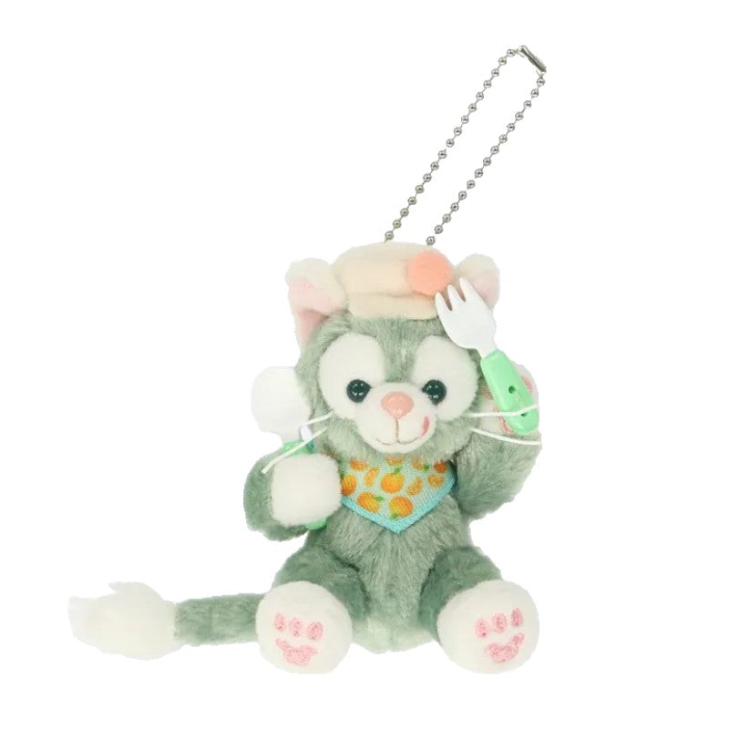 Tokyo Disney Wonderful Kitchen Series Plush Keychain Sitting Gelatoni