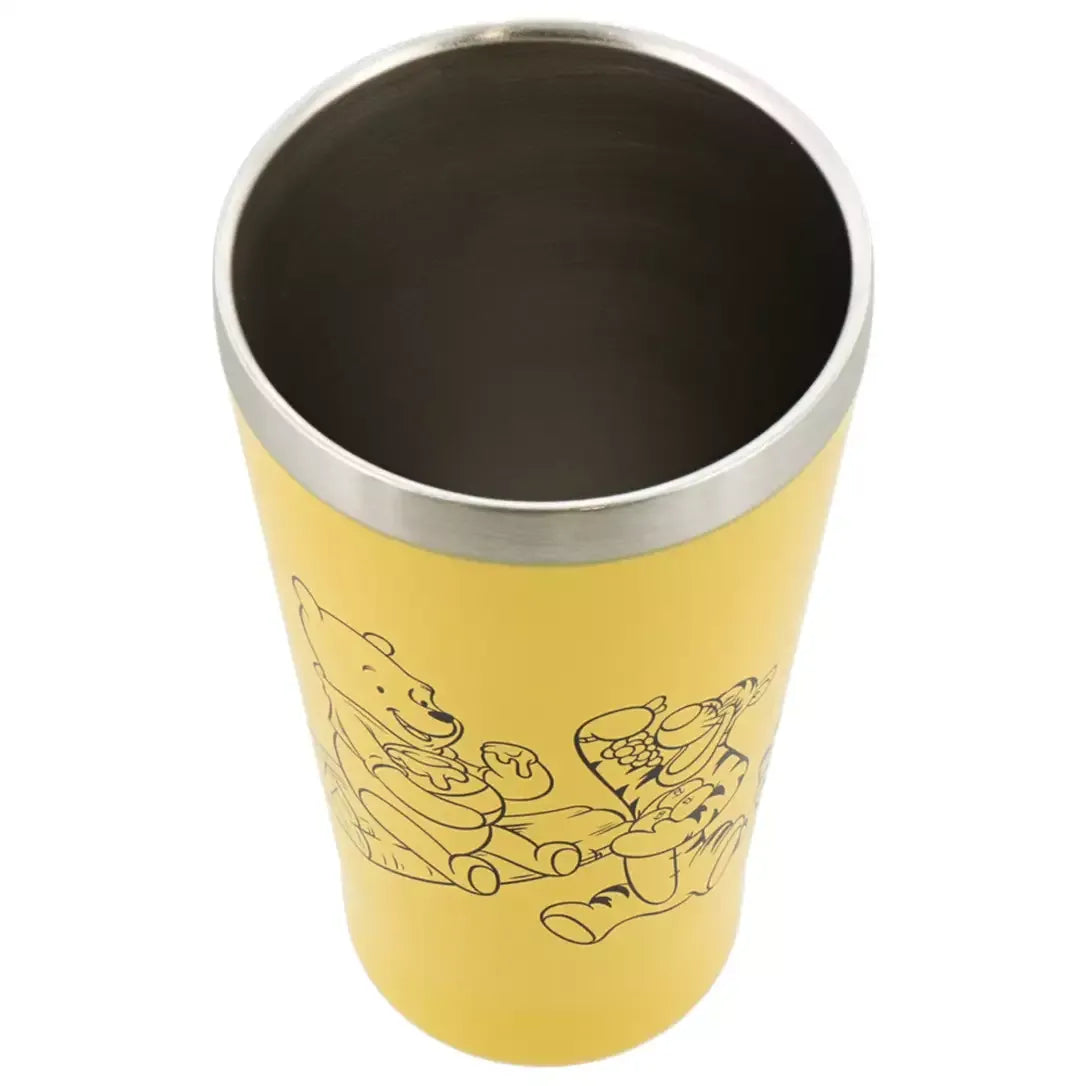 Tokyo Disney Resort Stainless Steel Tumbler Pooh & Piglet & Tigger Yellow