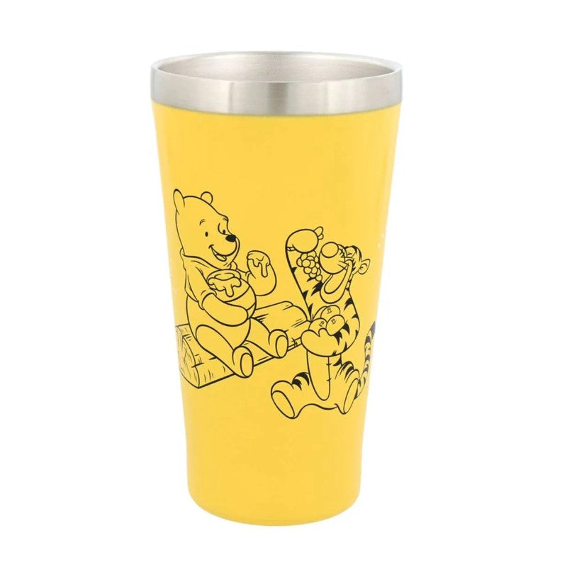 Tokyo Disney Resort Stainless Steel Tumbler Pooh & Piglet & Tigger Yellow