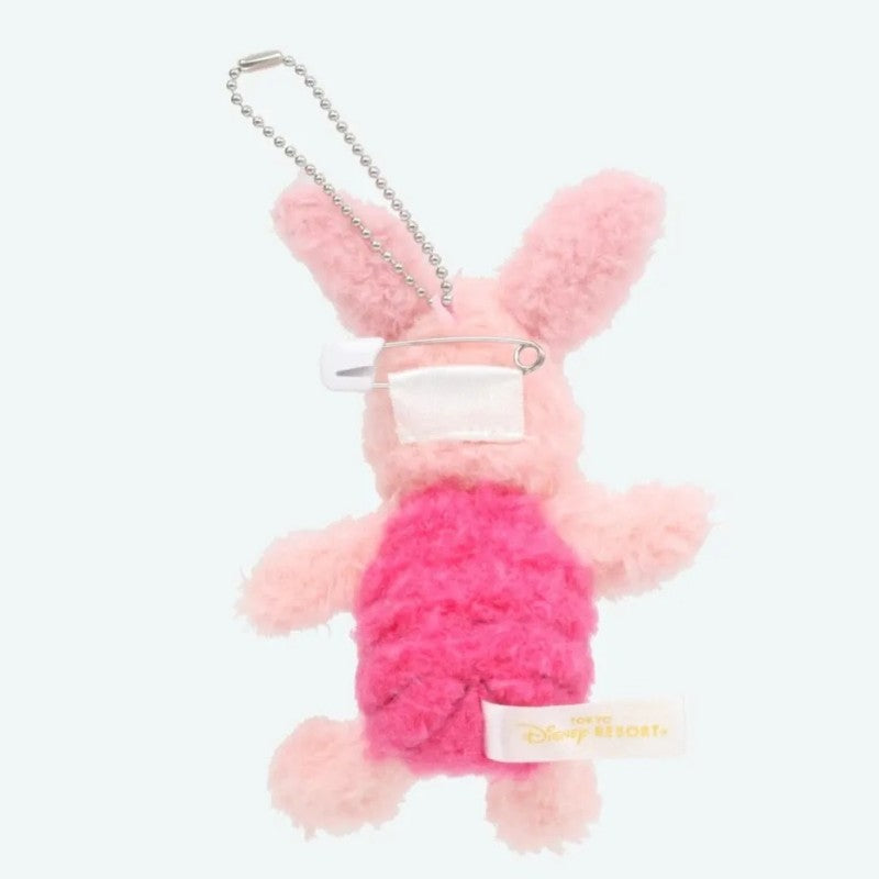Tokyo Disney Resort Plush Badge Piglet Pooh Friends