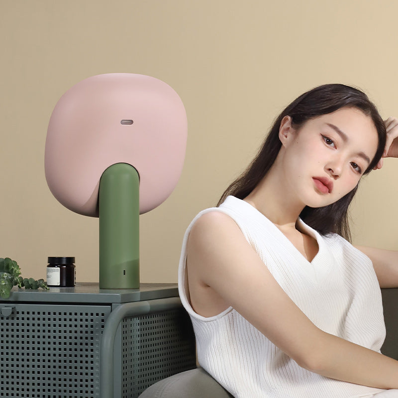 Muid大树日光美妆镜补光镜粉绿色