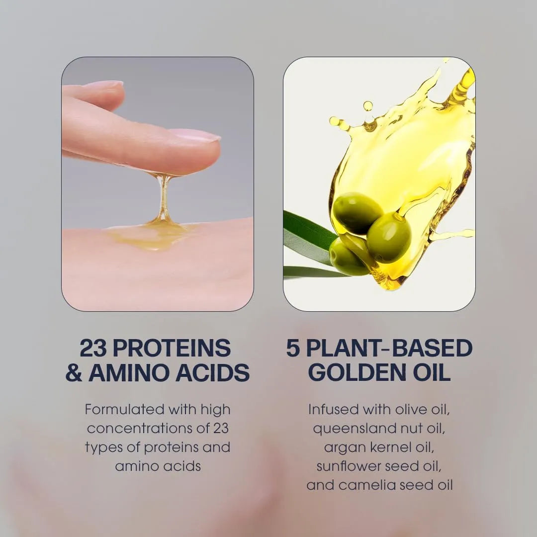 Unove Silk Oil Essence Hair Serum Warm Petals 70ml