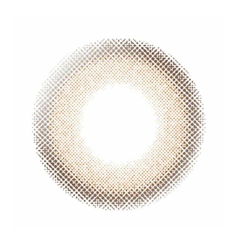 Ever Color 1 Day Colored Contact Lenses Clear Camel -4.00 20pcs