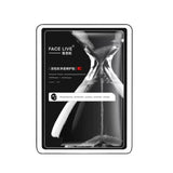 Face Live Activated Charcoal Black Mask 1pcs