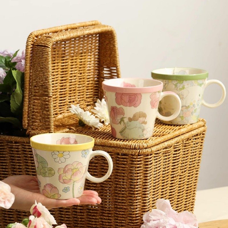 Lotus Blue Aman's Spring Mug Cup Lotus 330ml