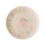 Lotus Blue蓝莲花阿满系列竹纤维盘子绣球花