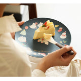 Lotus Blue蓝莲花阿满系列竹纤维盘圣诞