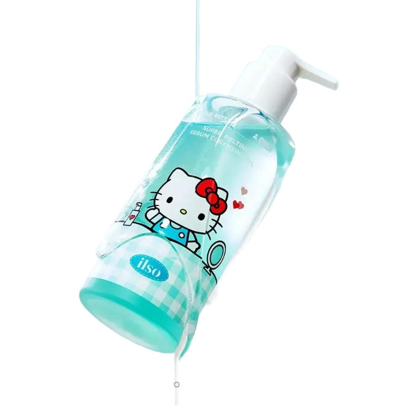 Ilso清爽温和卸妆油Hello Kitty联名