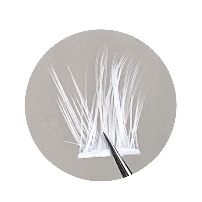 Meng Jie Shang Pin Glue-Free False Eyelashess Pure White