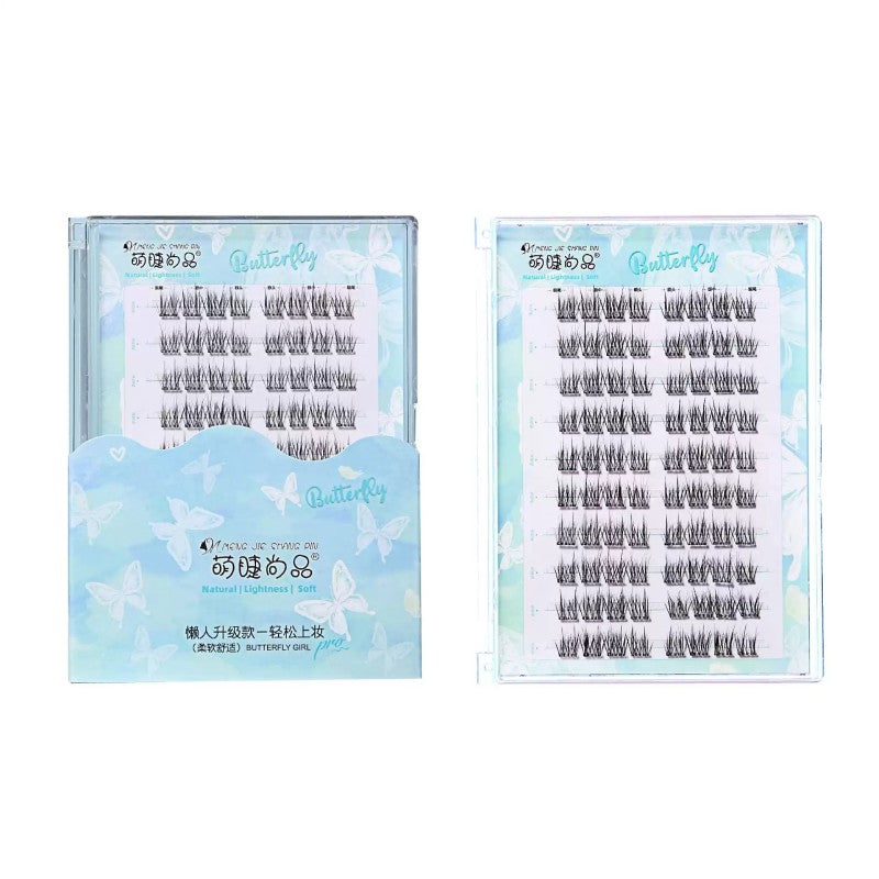 Meng Jie Shang Pin Glue-Free False Eyelashes Stemless Edelweiss